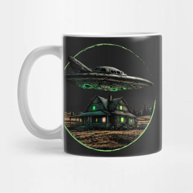 UFO Flying Saucer Alien Abduction by soulfulprintss8